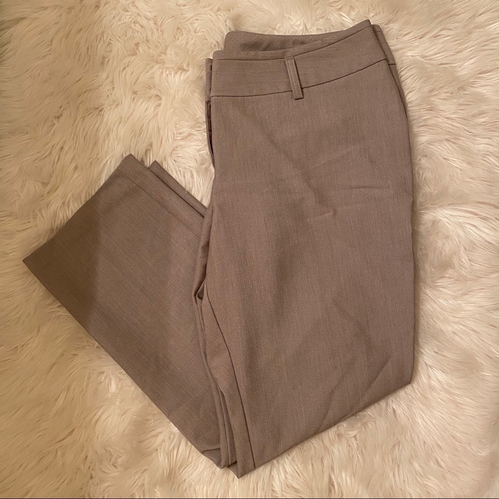 Worthington Curvy Fit Straight Leg Pants 16 Short